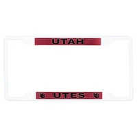 WinCraft Utah Utes Chrome Color License Plate Frame