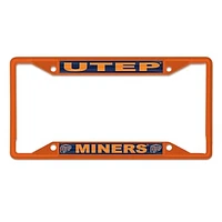 WinCraft UTEP Miners Chrome Color License Plate Frame