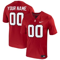 Men's Nike  Cardinal Stanford Football Custom Game Jersey