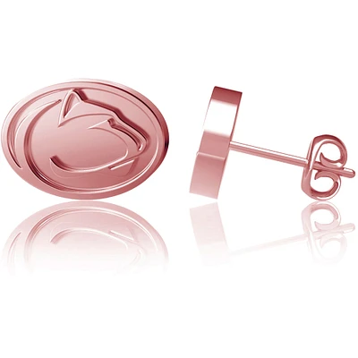 Dayna Designs Penn State Nittany Lions Rose Gold Post Earrings