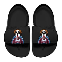 Toddler ISlide Black Colorado Avalanche Mascot Slide Sandals