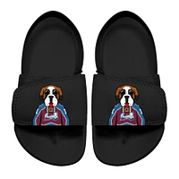 Toddler ISlide Black Colorado Avalanche Mascot Slide Sandals