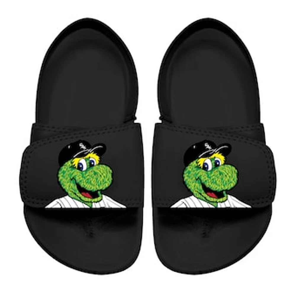 Toddler ISlide Black Chicago White Sox Mascot Slide Sandals