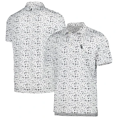 Men's johnnie-O White Chicago Sox Ballpark Polo