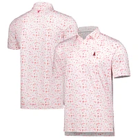 Men's johnnie-O White Los Angeles Angels Ballpark Polo