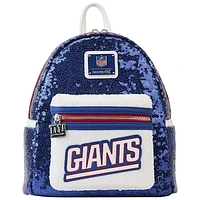 Loungefly New York Giants Sequin Mini Backpack