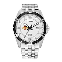 Men's Iowa State Cyclones Citizen Quartz Stainless Steel Watch