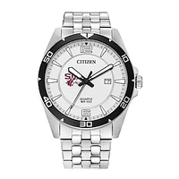 Men's Southern Illinois Salukis Citizen Quartz Stainless Steel Watch