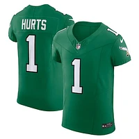 Men's Nike Jalen Hurts Kelly Green Philadelphia Eagles 2nd Alternate Vapor F.U.S.E. Elite Jersey