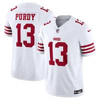 Men's Nike Brock Purdy White San Francisco 49ers Vapor F.U.S.E. Limited Jersey