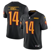 Men's Nike Sam Howell Black Washington Commanders Alternate Vapor Untouchable Limited Jersey