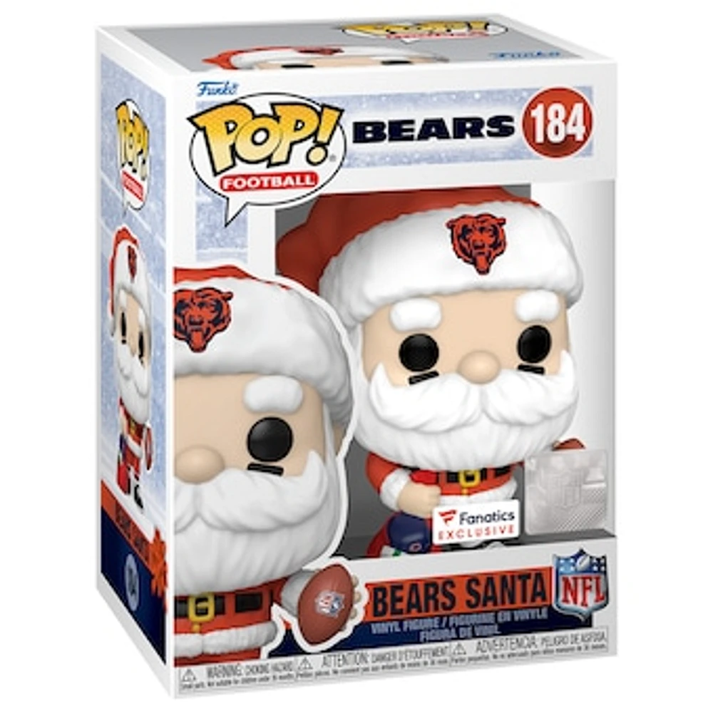 Chicago Bears  Santa Funko Pop! Exclusive Vinyl Figure