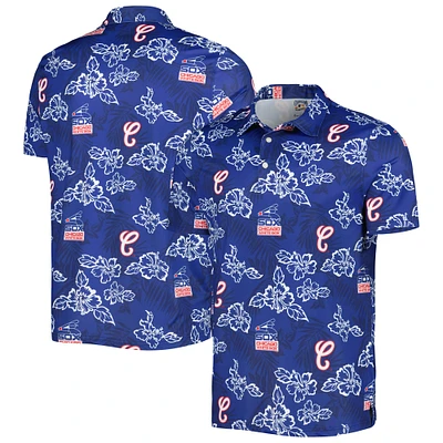 Men's Reyn Spooner Navy Chicago White Sox Cooperstown Collection Puamana Print Polo