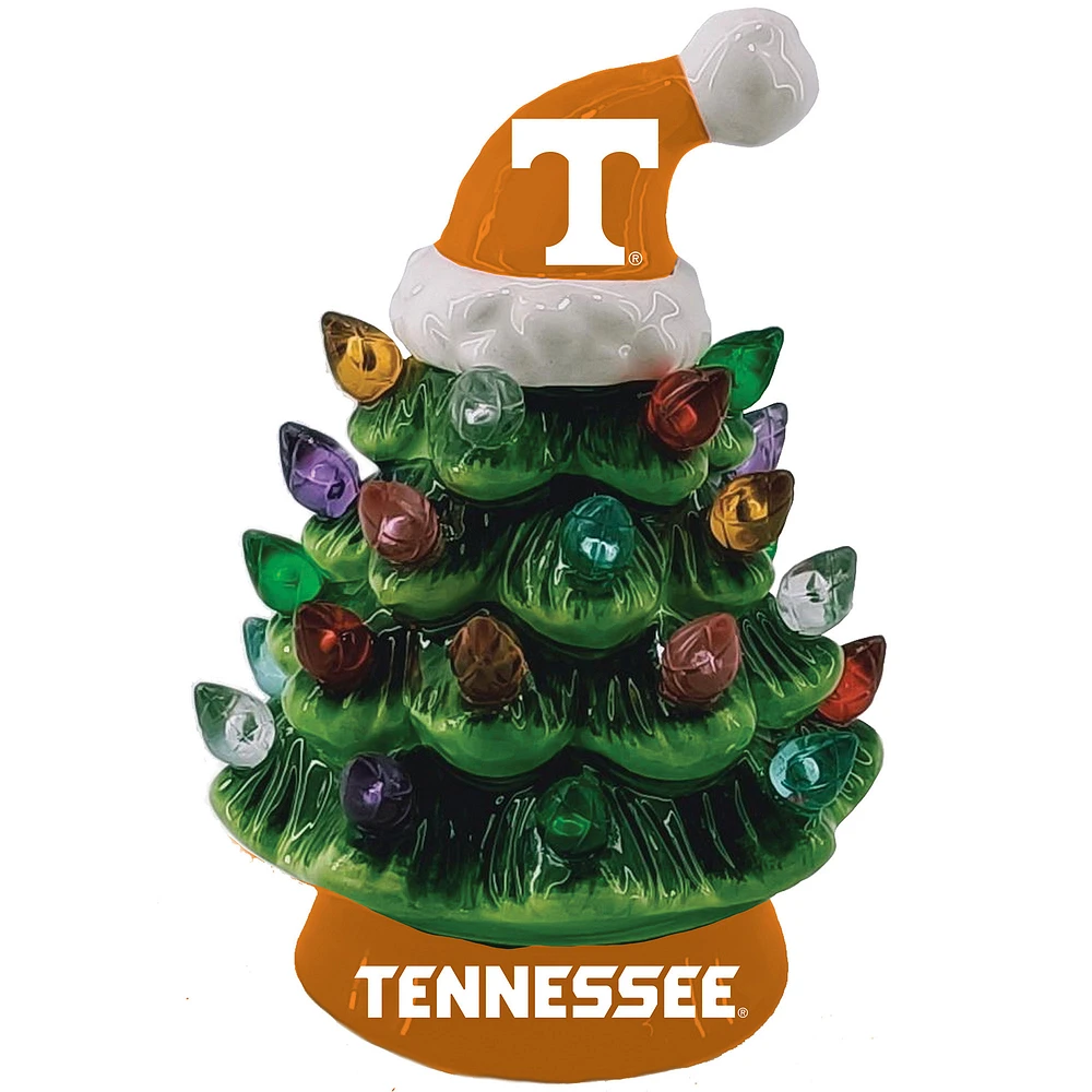 Tennessee Volunteers 8" Light Up Ceramic LED Christmas Tree