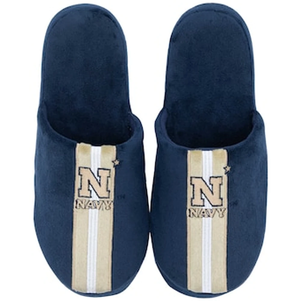 Men's ZooZatz Navy Midshipmen Slippers