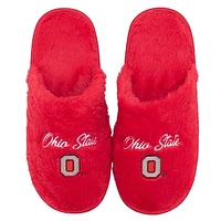 Women's ZooZatz Ohio State Buckeyes Team Faux Fur Slippers