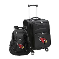 MOJO Black Arizona Cardinals Softside Carry-On & Backpack Set
