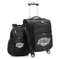 MOJO Black Los Angeles Kings Softside Carry-On & Backpack Set