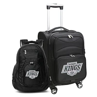 MOJO Black Los Angeles Kings Softside Carry-On & Backpack Set