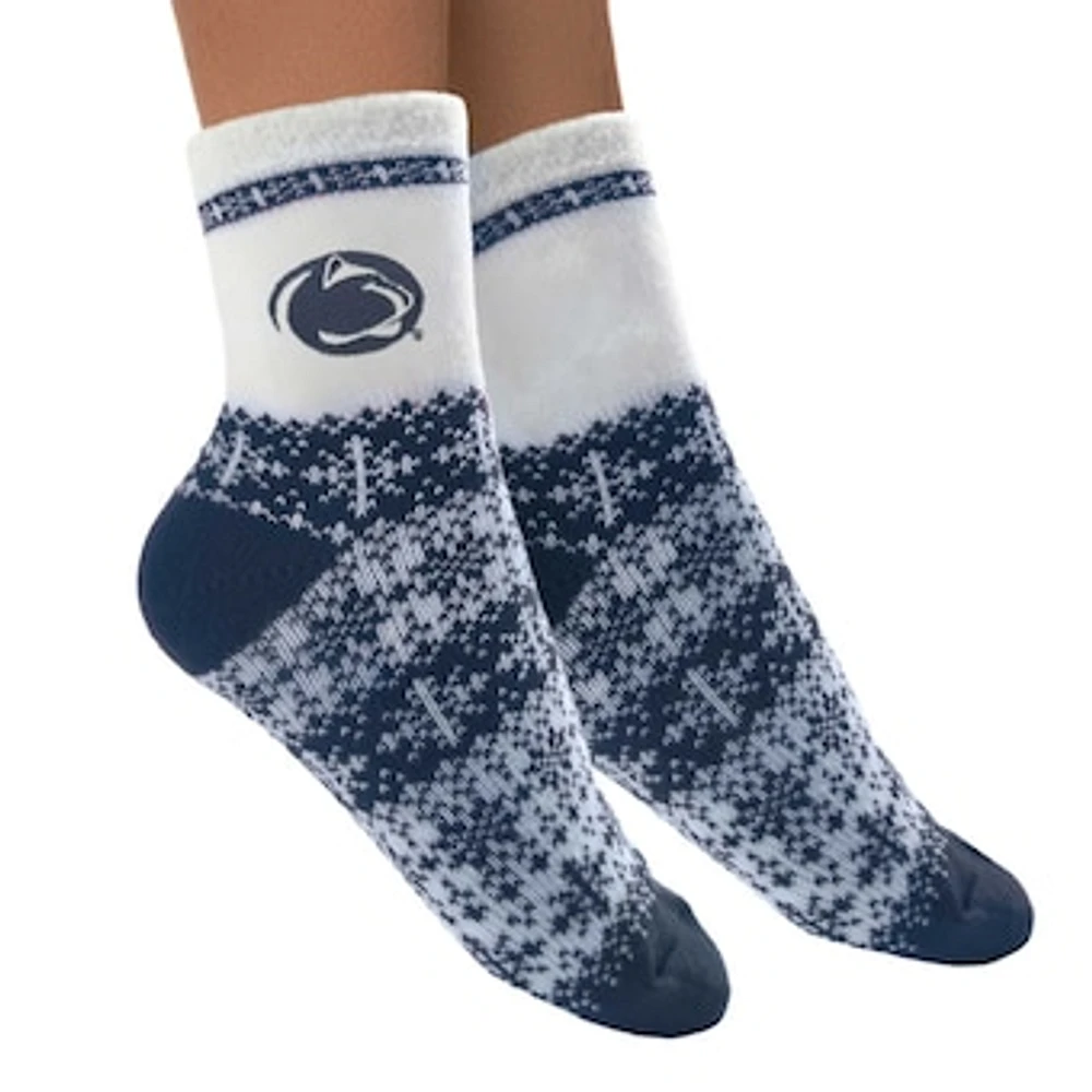 Women's ZooZatz Penn State Nittany Lions Fuzzy Holiday Crew Socks