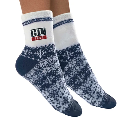 Women's ZooZatz Howard Bison Fuzzy Holiday Crew Socks