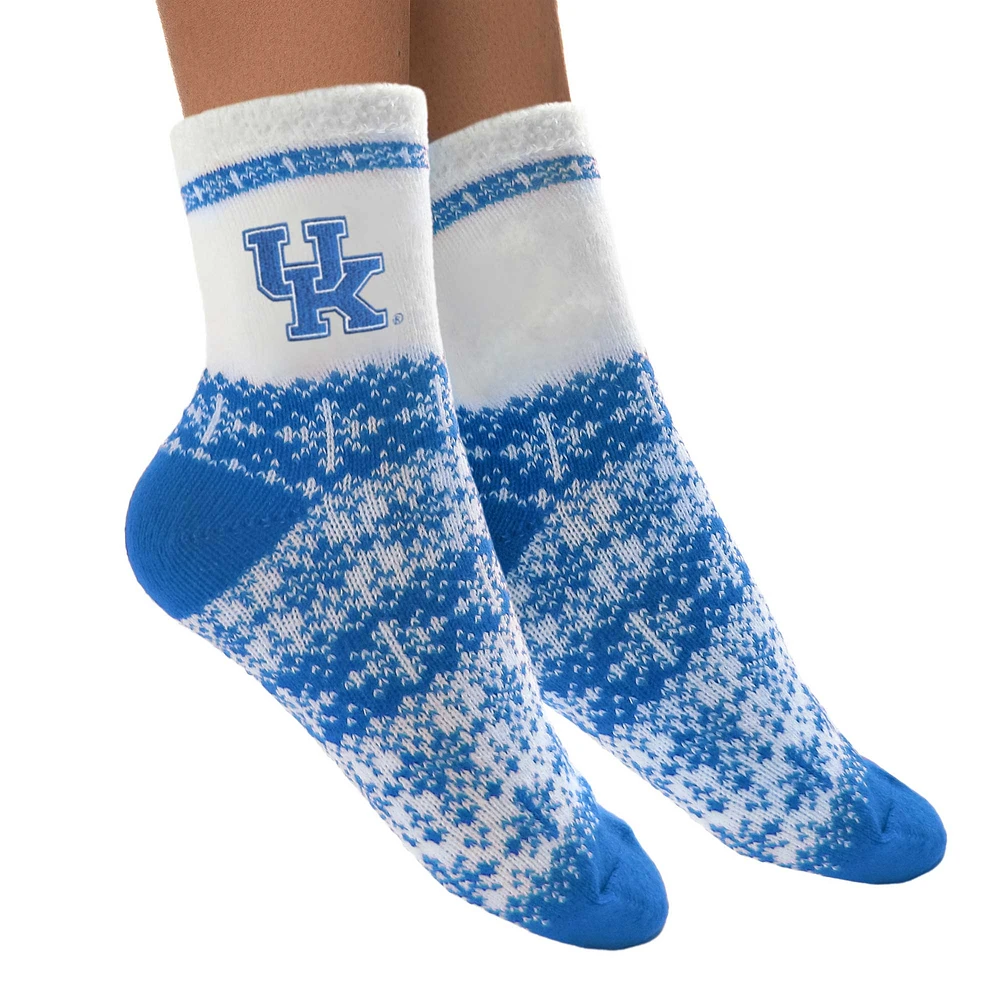 Women's ZooZatz Kentucky Wildcats Fuzzy Holiday Crew Socks