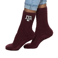 Women's ZooZatz Texas A&M Aggies Fuzzy Team Crew Socks