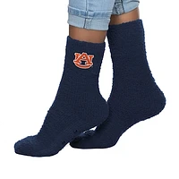 Women's ZooZatz Auburn Tigers Fuzzy Team Crew Socks