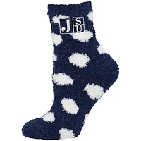 Women's ZooZatz Jackson State Tigers Fuzzy Dot Ankle Socks