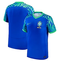 Women's Nike  Blue Brazil National Team 2023 Away Replica Jersey