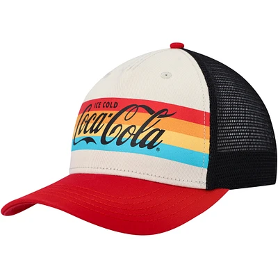 Men's American Needle  Cream/Black Coca-Cola Sinclair Snapback Hat