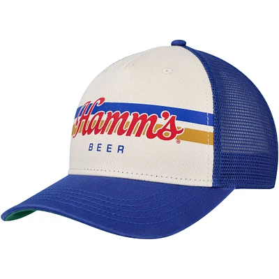 Men's American Needle  Cream/Royal Hamms Sinclair Snapback Hat