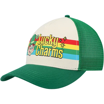 Men's American Needle  Cream/Green Lucky Charms Sinclair Snapback Hat