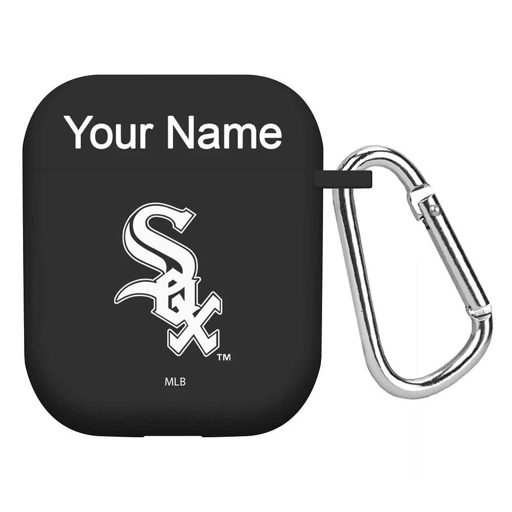 Chicago White Sox Personalized Silicone AirPods Case Cover