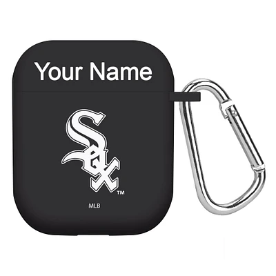 Chicago White Sox Personalized Silicone AirPods Case Cover