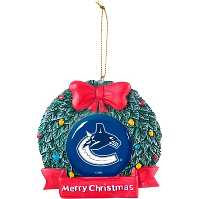 Vancouver Canucks Wreath Ornament