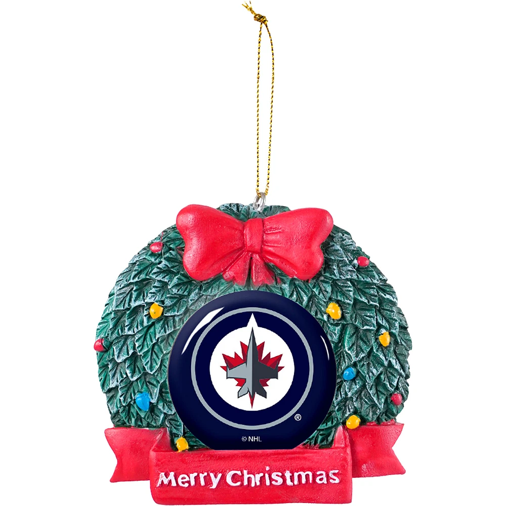 Winnipeg Jets Wreath Ornament