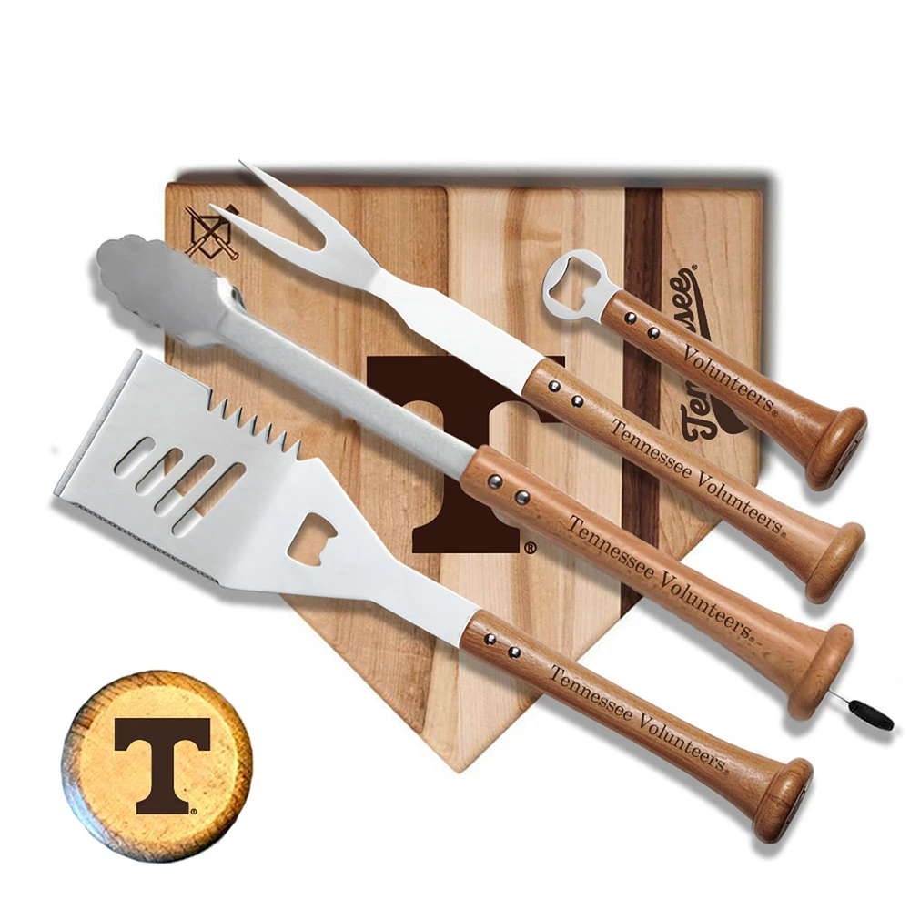 Baseball BBQ Tennessee Volunteers 12" Grand Slam Combo Set