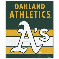 WinCraft Oakland Athletics Ultra Plush 50" x 60" Throw Blanket