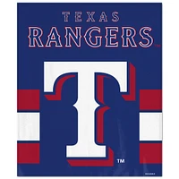 WinCraft Texas Rangers Ultra Plush 50" x 60" Throw Blanket