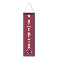WinCraft Arizona Cardinals 8" x 32" Slogan Wool Banner