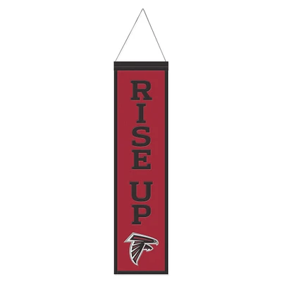 WinCraft Atlanta Falcons 8" x 32" Slogan Wool Banner