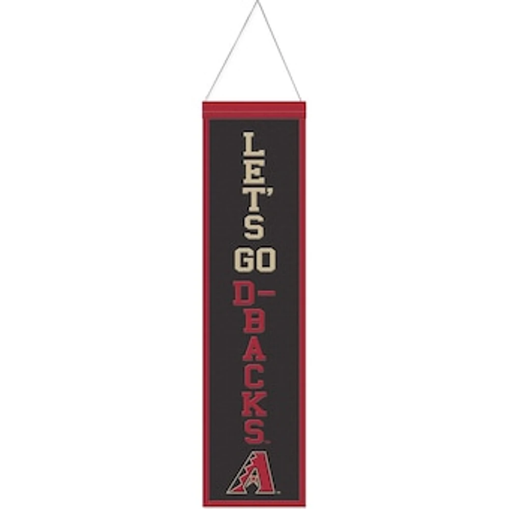 WinCraft Arizona Diamondbacks 8" x 32" Slogan Wool Banner