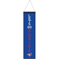 WinCraft Toronto Blue Jays 8" x 32" Slogan Wool Banner