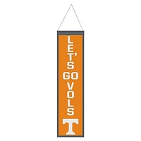 WinCraft Tennessee Volunteers 8" x 32" Slogan Wool Banner