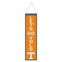WinCraft Tennessee Volunteers 8" x 32" Slogan Wool Banner
