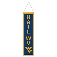 WinCraft West Virginia Mountaineers 8" x 32" Slogan Wool Banner