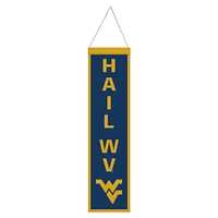 WinCraft West Virginia Mountaineers 8" x 32" Slogan Wool Banner
