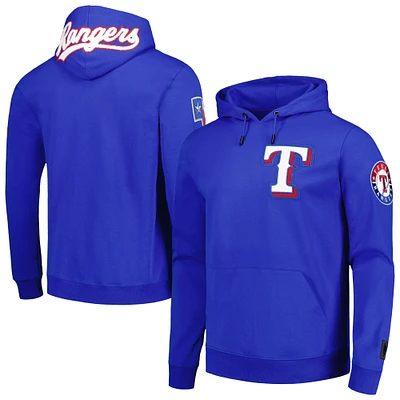 Men's Pro Standard Royal Texas Rangers Team Logo Pullover Hoodie