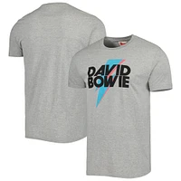 Unisex American Needle Heather Gray David Bowie Brass Tacks T-Shirt